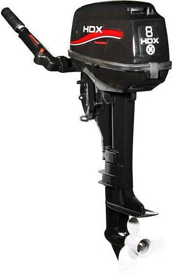 Лодочный мотор 2-х тактный HDX R series T 8 BMS в Великом Новгороде