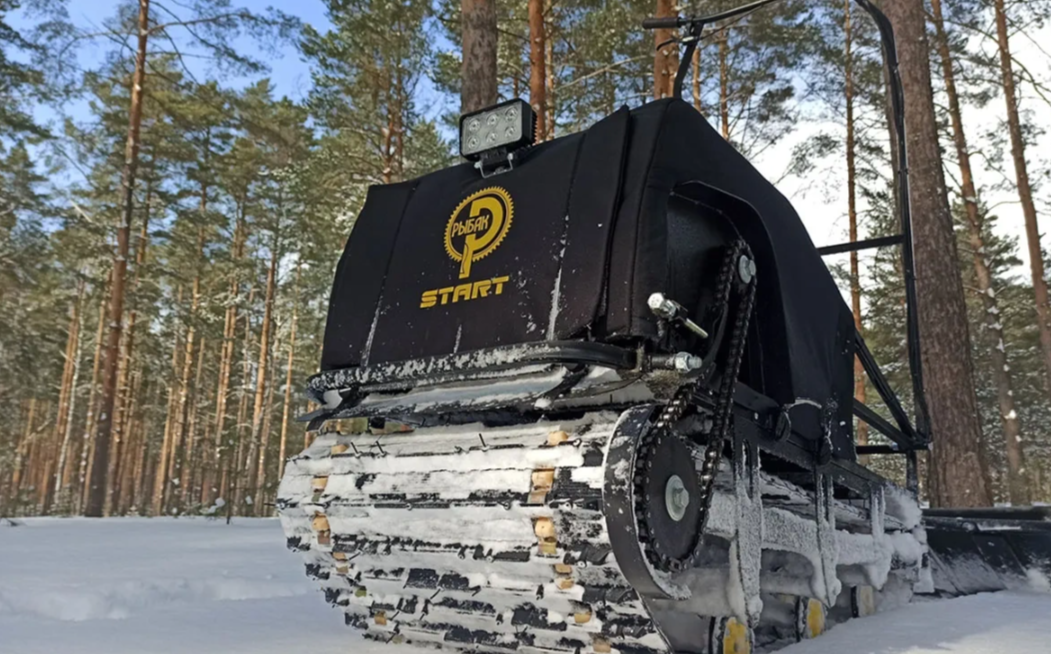 Мотобуксировщик РЫБАК СТАРТ Lifan 15 л.с (тканный капот) в Великом Новгороде