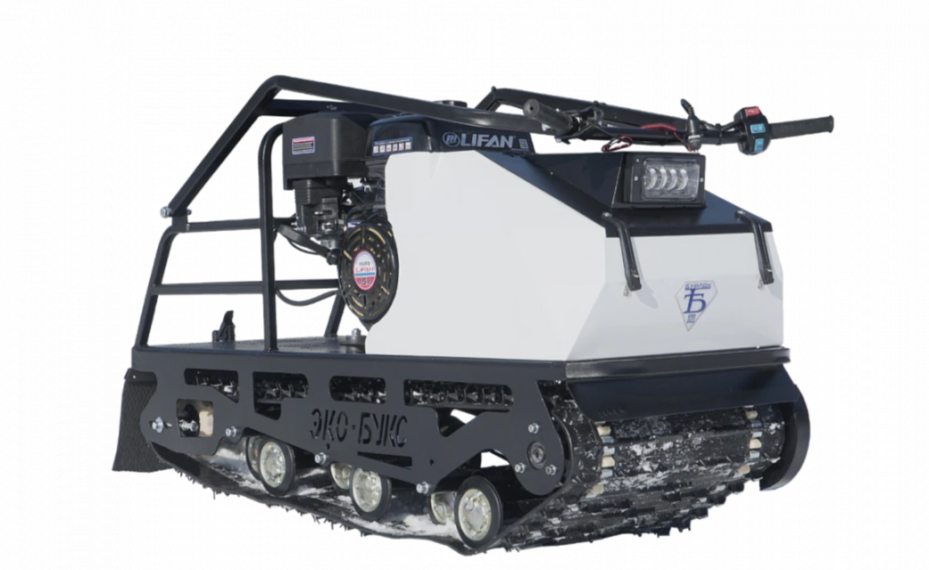 Мотобуксировщик ЭКО-букс V.2 15 л.с. (катковая подвеска, передний привод, длина 1450 мм) в Великом Новгороде