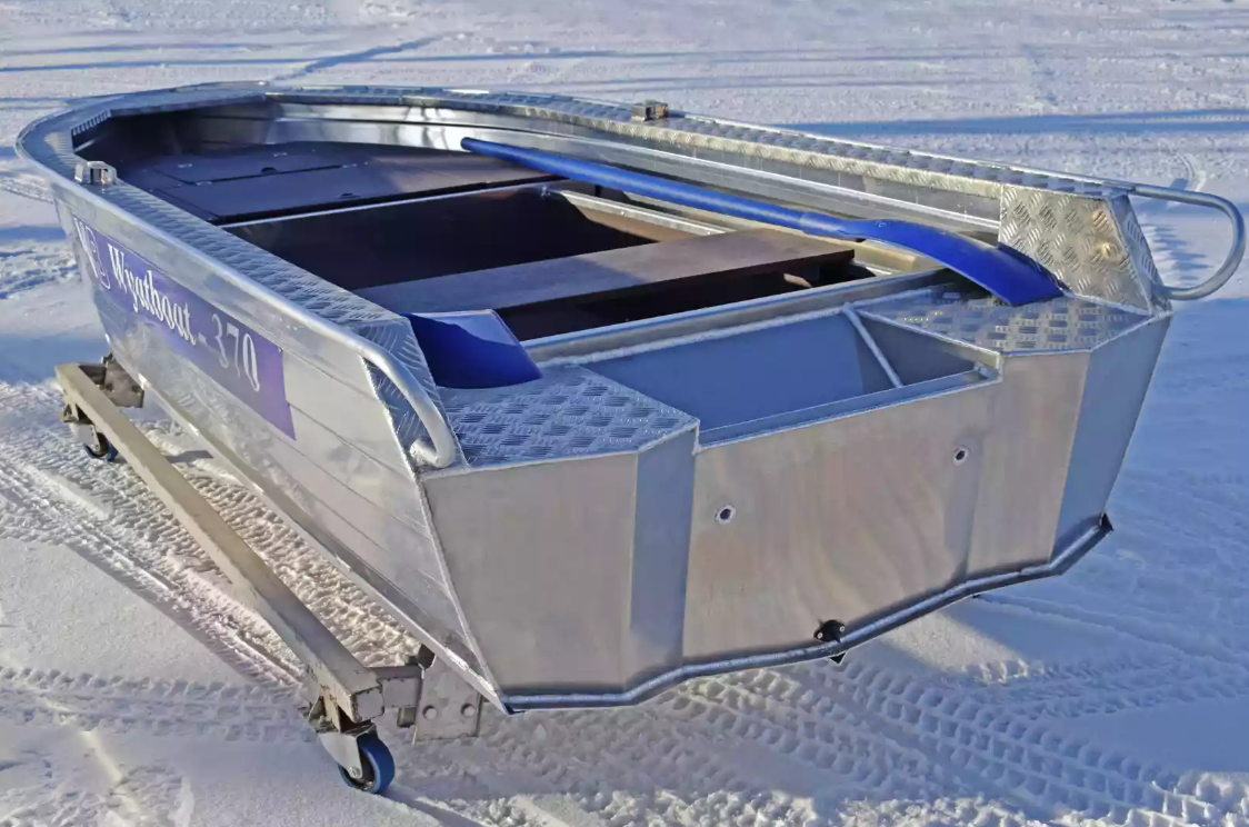 Алюминиевая лодка Wyatboat-370 Р FISH в Великом Новгороде