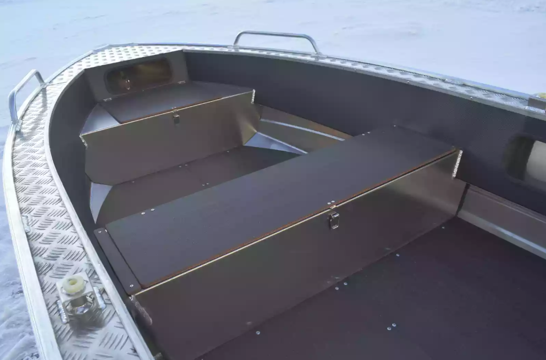 Алюминиевая лодка Wyatboat-370 в Великом Новгороде