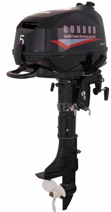 Лодочный мотор Condor F5HS без бака 12 л. в Великом Новгороде