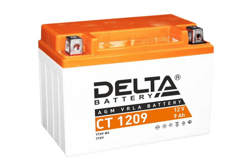 Аккумулятор Delta CT 1209 (12V / 9Ah) в Великом Новгороде