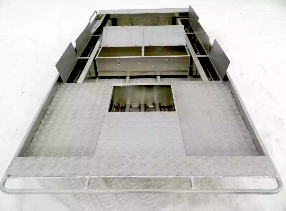 Алюминиевая лодка Wyatboat-390 Jonboat в Великом Новгороде