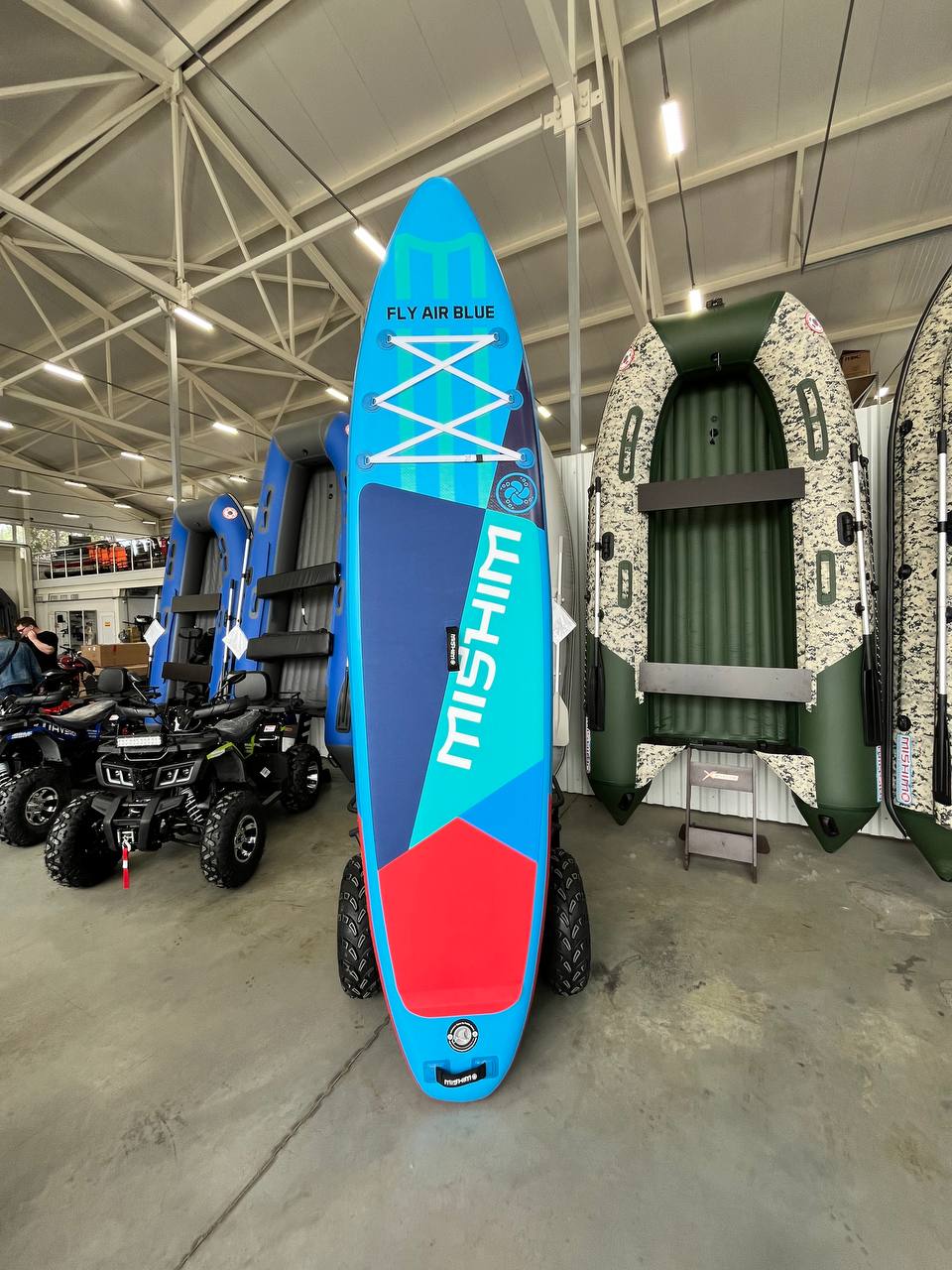SUP (САП) Доска MISHIMO FLY AIR BLUE 10,8’ (330см) в Великом Новгороде