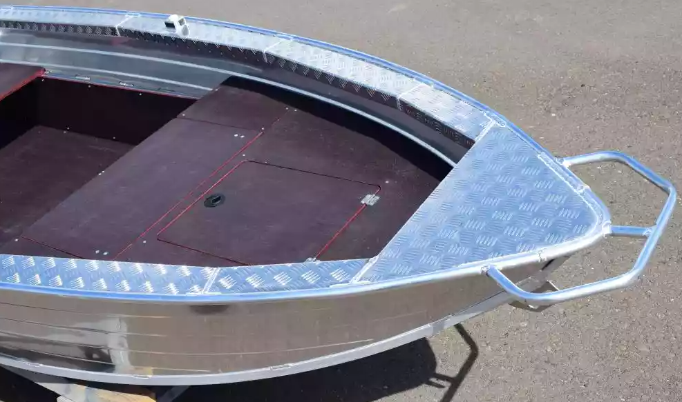 Алюминиевая лодка Wyatboat-390Р Fish в Великом Новгороде
