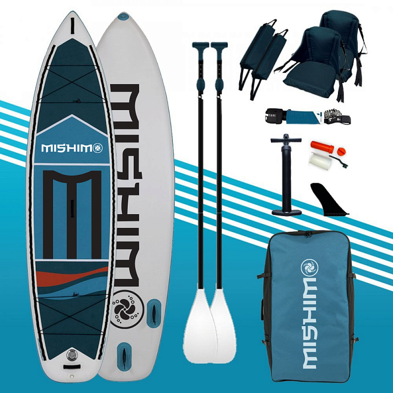 SUP (САП) Доска MISHIMO BIG-SPORT 12.6 в Великом Новгороде