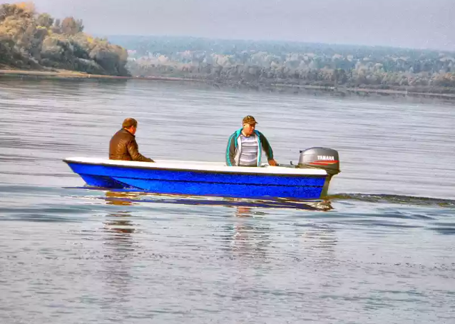 Стеклопластиковая лодка Wyatboat 430 тримаран в Великом Новгороде