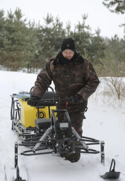 Мотобуксировщик РЫБАК PKD. PSD 15 л.с. (длинная база 1430мм) в Великом Новгороде