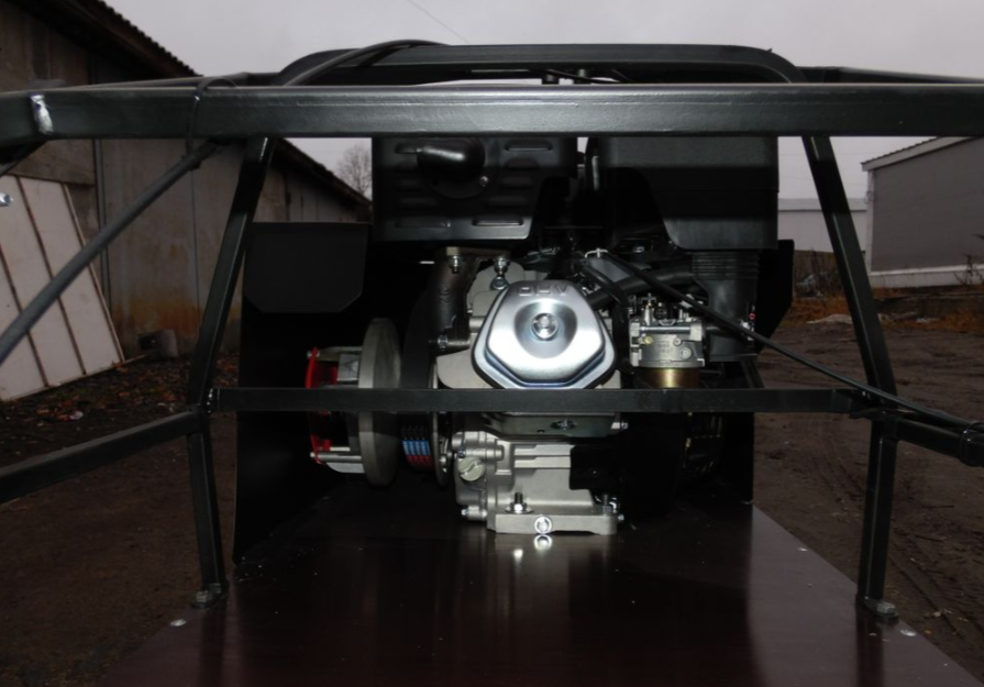 Мотобуксировщик AhtaR Зима 15 л/с с вариатором в Великом Новгороде