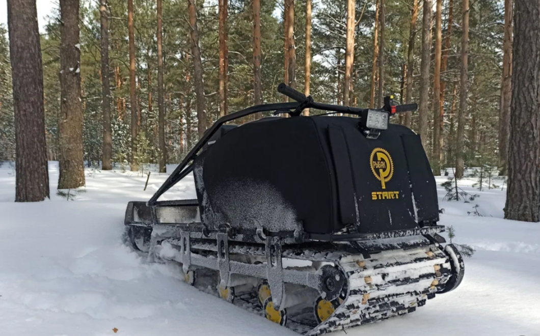 Мотобуксировщик РЫБАК СТАРТ Lifan 15 л.с (тканный капот) в Великом Новгороде