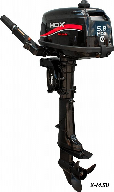 Лодочный мотор 2-х тактный HDX R series T 5,8 BMS в Великом Новгороде