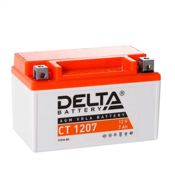 Аккумулятор Delta CT 1207 (12V / 7Ah) в Великом Новгороде