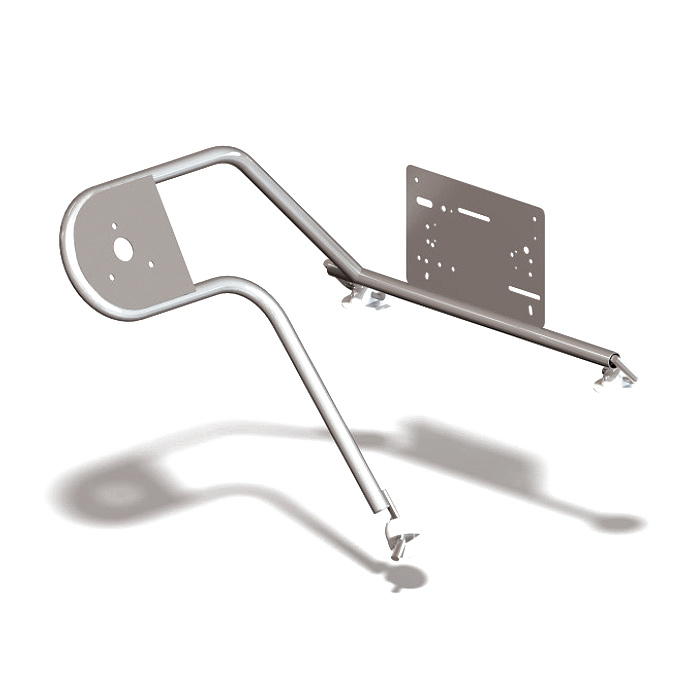 Стойка рулевая с креплением на баллон надувной лодки 25мм в Великом Новгороде