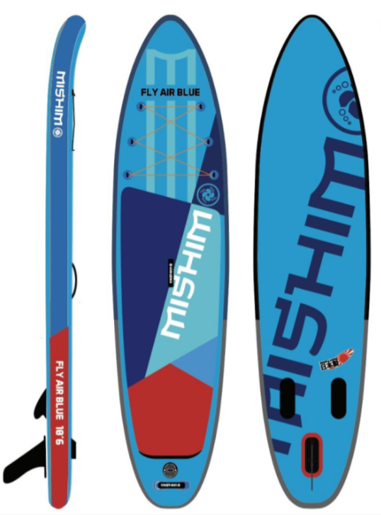 SUP (САП) Доска MISHIMO FLY AIR BLUE 10,8’ (330см) в Великом Новгороде