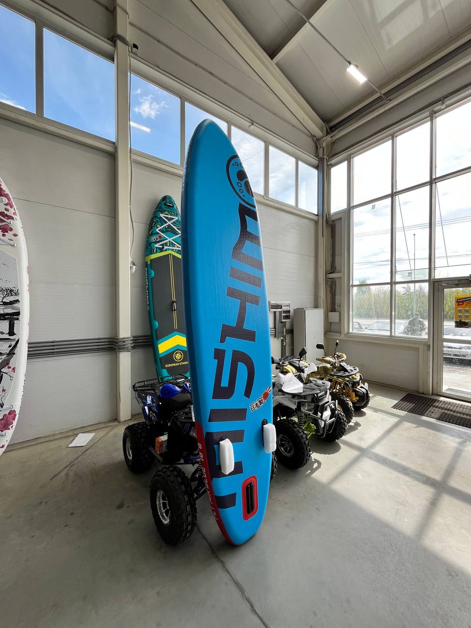 SUP (САП) Доска MISHIMO FLY AIR BLUE 10,8’ (330см) в Великом Новгороде