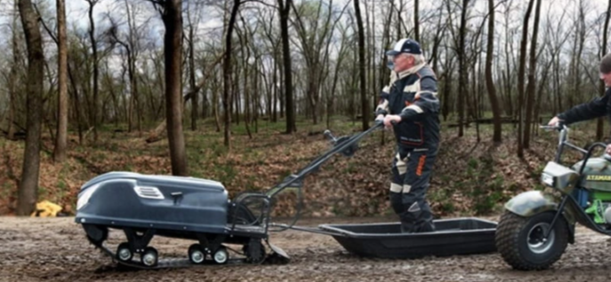 Мотобуксировщик LEBEDEV MOTORS LVR500 в Великом Новгороде