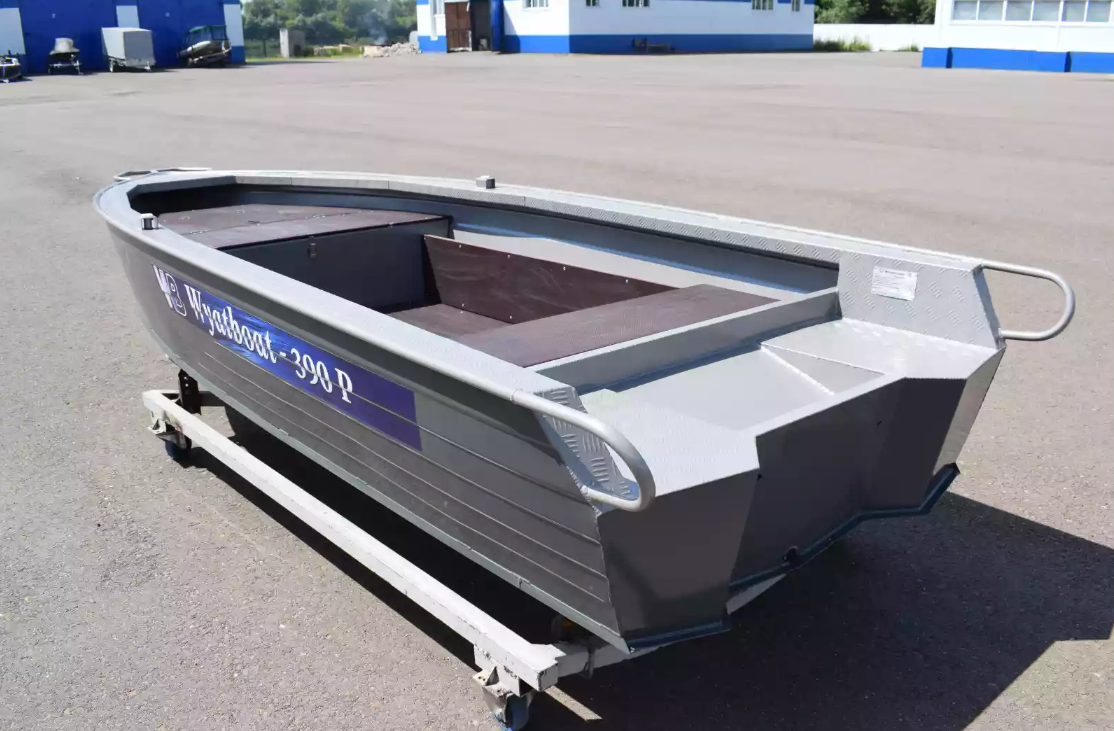 Алюминиевая лодка Wyatboat-390Р Fish в Великом Новгороде