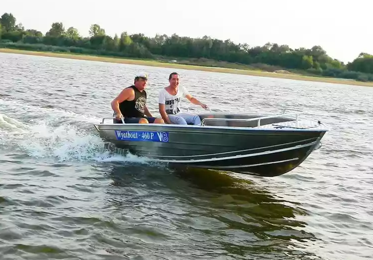 Алюминиевая лодка Wyatboat-460 P в Великом Новгороде