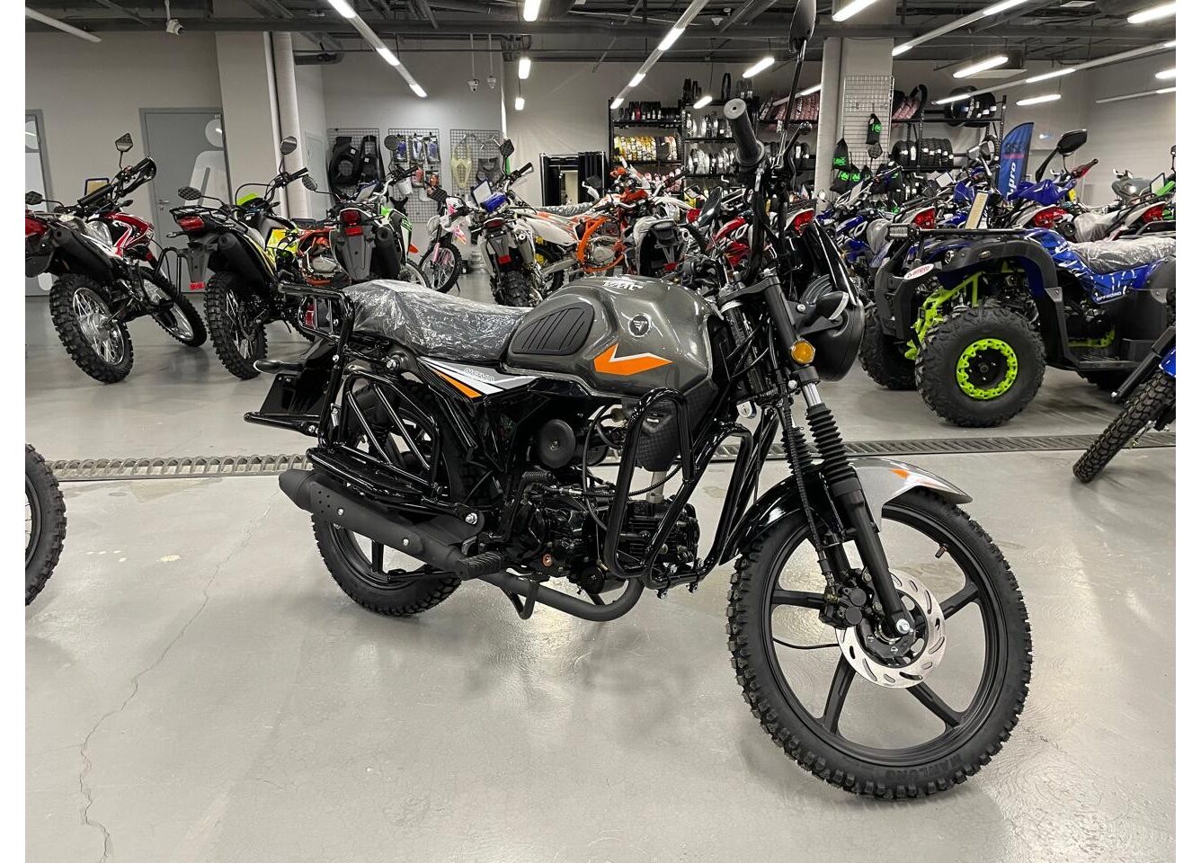 Мопед VMC NOVA 49сс (125сс) Led Full, дисковый тормоз, RKB RATO с баланс. валом, сигнализация в Великом Новгороде