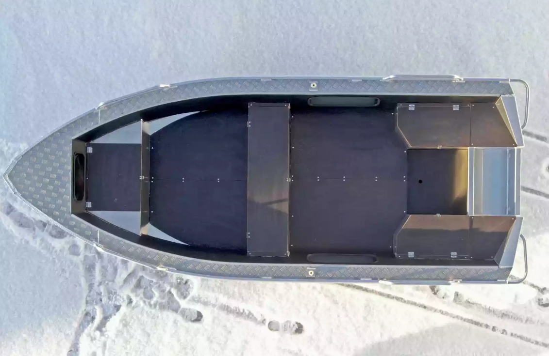 Алюминиевая лодка Wyatboat-370 в Великом Новгороде