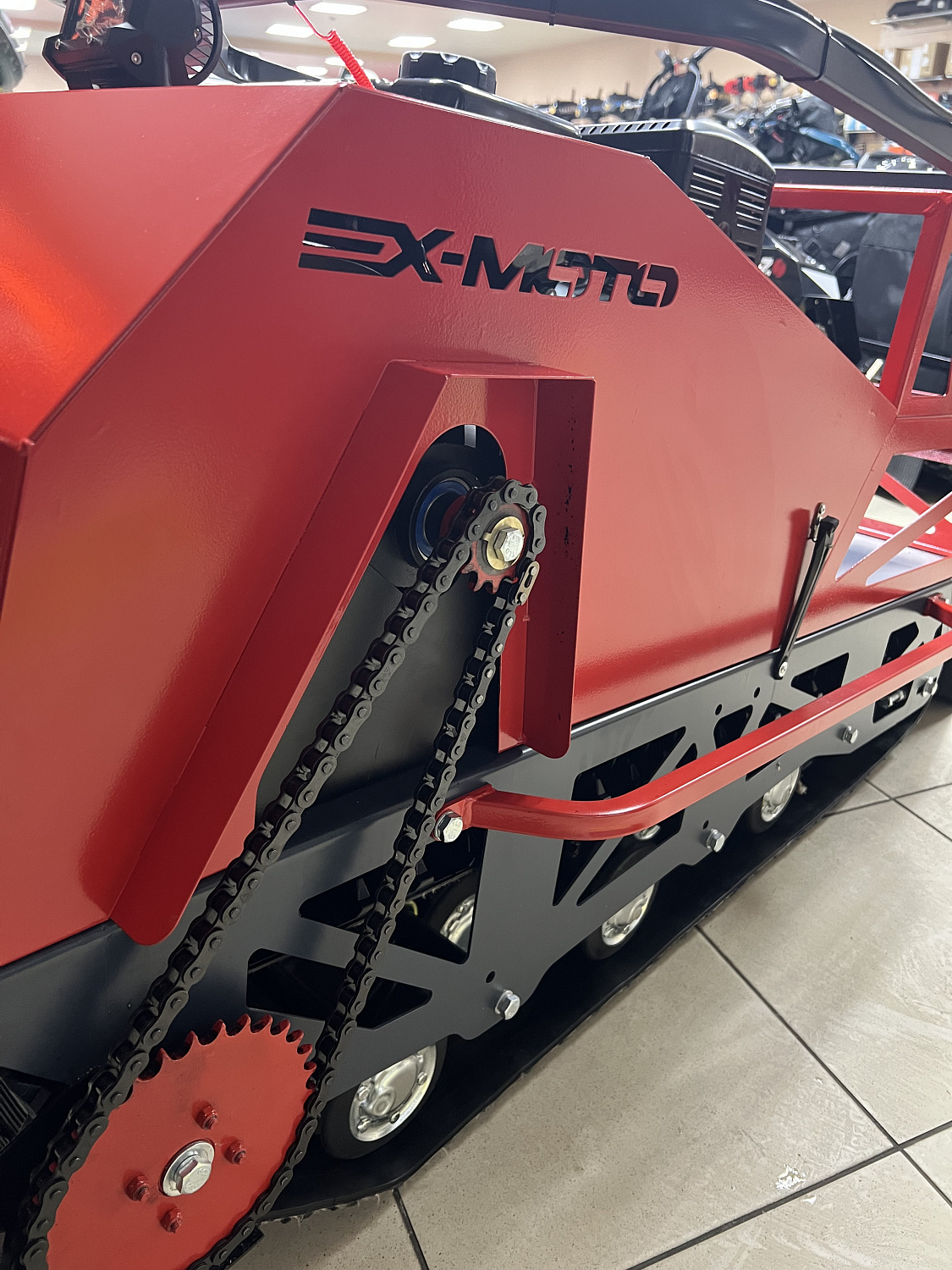 Мотобуксировщик EX-MOTO SNOWDOG S500 15л.с в Великом Новгороде