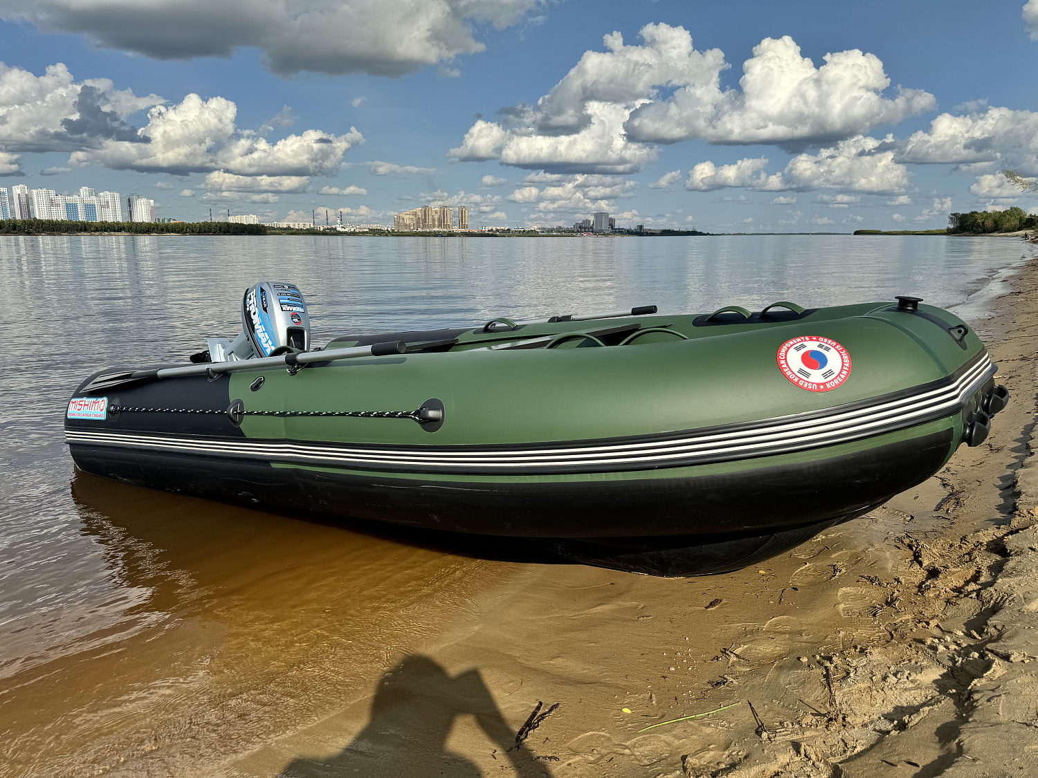 Лодка MISHIMO BIG FLOOR 360 в Великом Новгороде