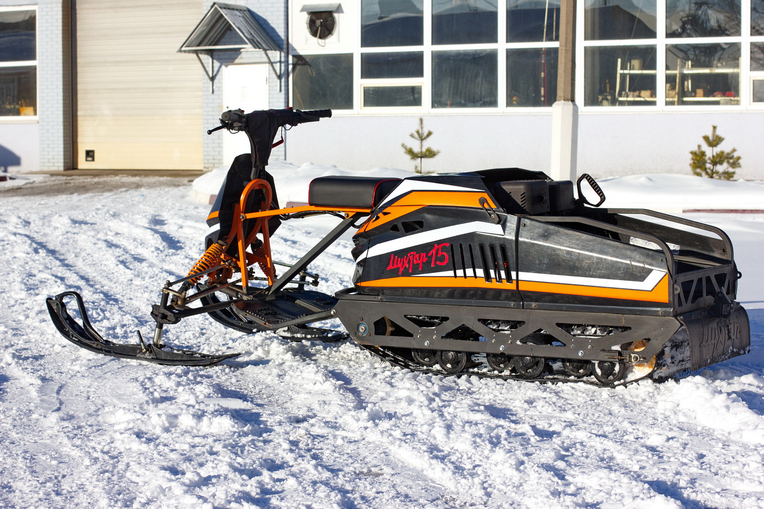 Мотобуксировщик IRBIS Мухтар 15 с лыжным модулем в комплекте в Великом Новгороде