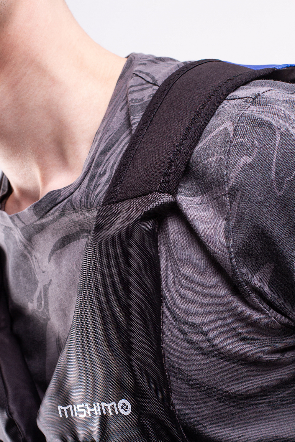 Жилет спасательный MISHIMO PRO Премиум качества Черно-синий в Великом Новгороде