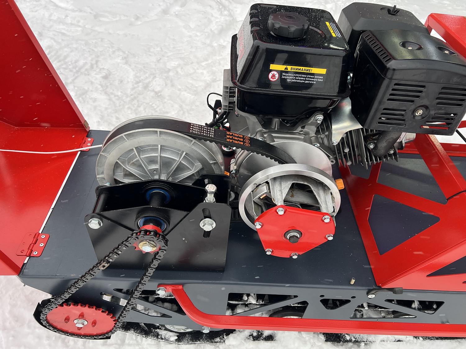 Мотобуксировщик EX-MOTO SNOWDOG S500 15л.с в Великом Новгороде