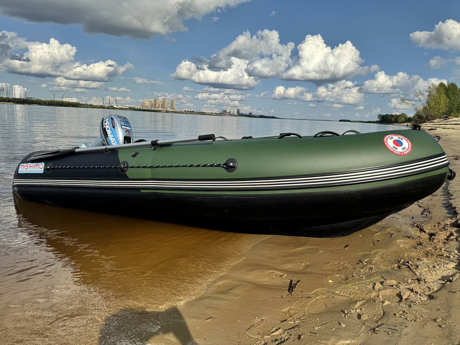 Лодка MISHIMO BIG FLOOR 360 в Великом Новгороде