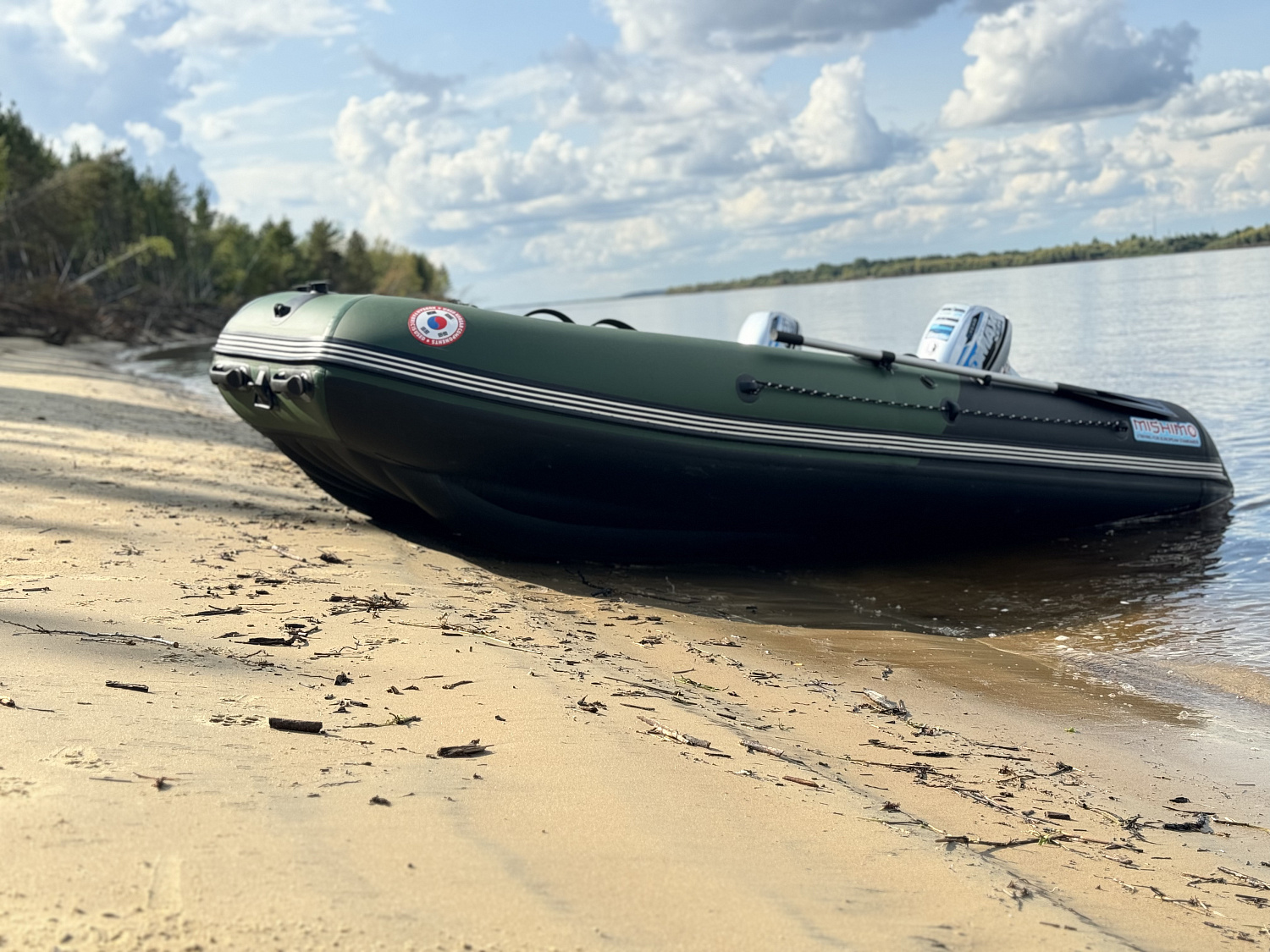 Лодка MISHIMO BIG FLOOR 400 в Великом Новгороде